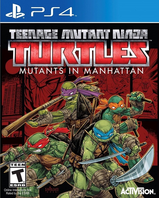 Teenage Mutant Ninja Turtles Mutants in Manhattan (PS4) The Game Hoard