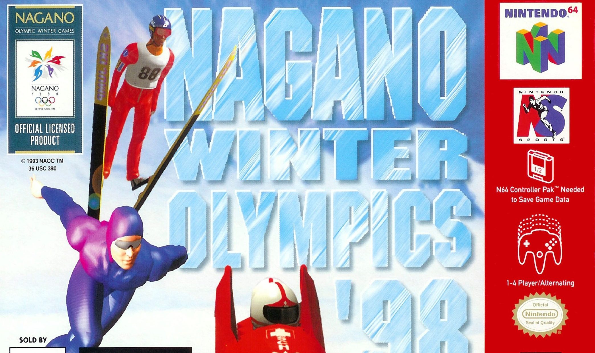 Nagano Winter Olympics '98 (N64) - The Game Hoard