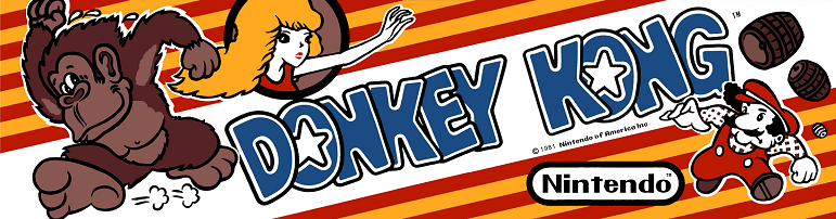 donkey kong arcade game screen