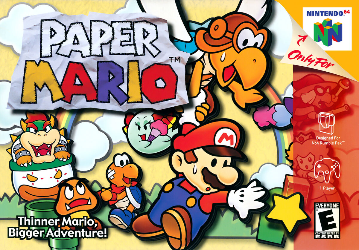Month of Mario: Paper Mario (N64) - The Game Hoard